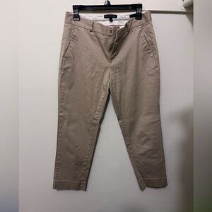 Banana Republic Women's Taupe Cropped Pants